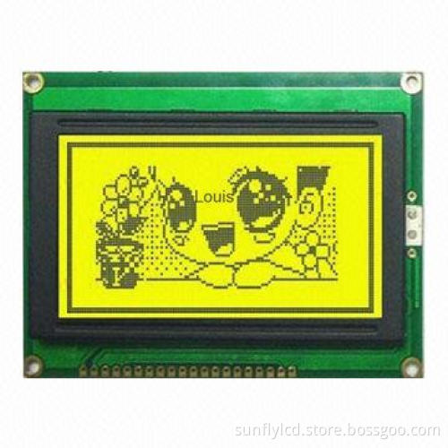 128 x 64 LCD Display, Outline Measurement 78 x 70 x 12.3mm